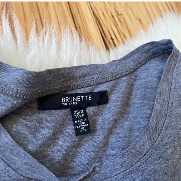 This Wine is Making Me Awesome Statement Quote Shirt Brunette the Label XS - Picture 6 of 6